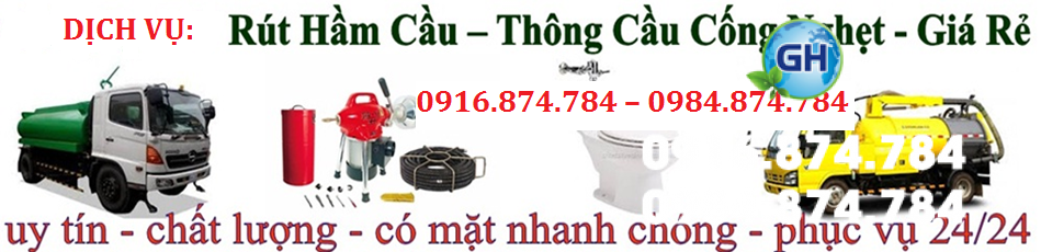hút hầm vệ sinh tại vinh